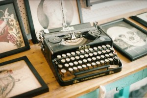 máquina de escribir