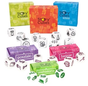 La colección completa de los Story Cubes